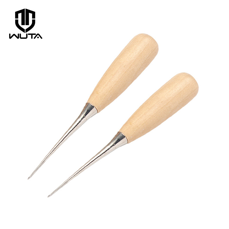 Rivet Setter Tool - WUTA 2ชิ้นมือเย็บ Awl เครื่องมือหัตถกรรมเครื่องหนังรู Punch เครื่องมือเย็บ