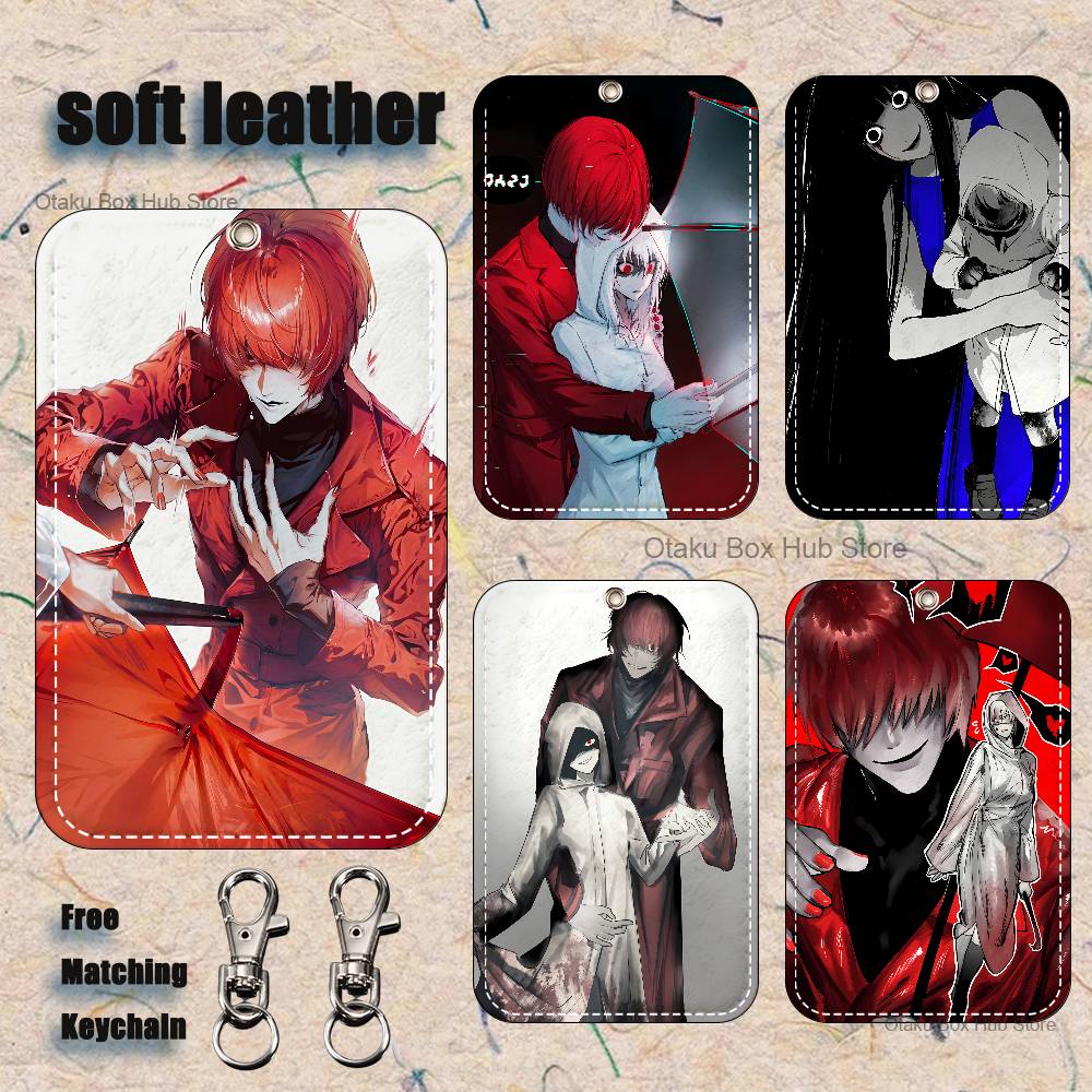 Leatherwork Keychain - พวงกุญแจ H-Homicipher S สำหรับใส่บัตรธนาคาร บัตรธุรกิจ บัตรนักเรียน