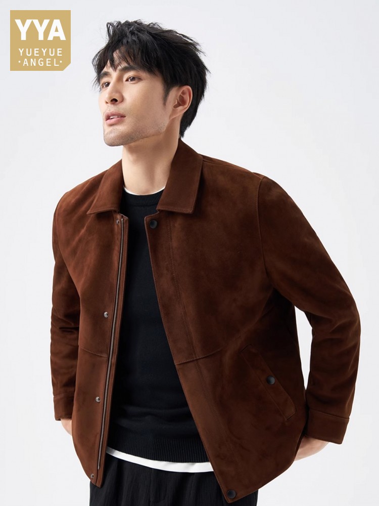 Leather Work For Kids - คุณภาพสูงธรรมชาติหนังนิ่มหนังแจ็คเก็ตธุรกิจสบายๆของแท้หนัง SLIM FIT รถจักรยานยนต์ BIKER Outwear