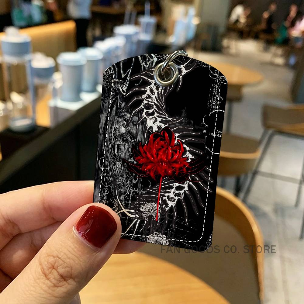 พวงกุญแจรูปดอกลิลลี่สีแดง T-To - Leatherwork Keychain บทวิจารณ์และราคา
