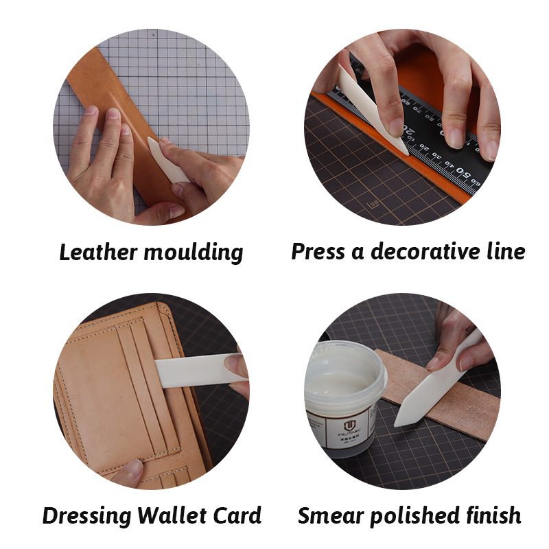 WUTA 1 ชิ้น 100% กระดูกวัวแท้  - Leather Work Folder บทวิจารณ์และราคา