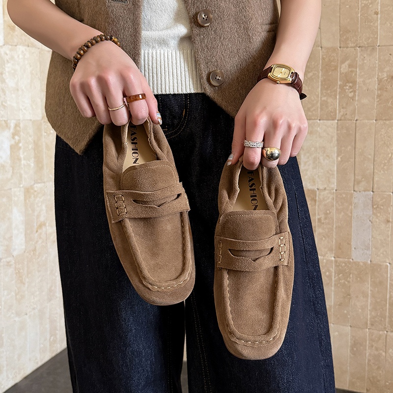 รองเท้าสตรีแบบสวม สไตล์คลาสสิก - Leather Work For Kids บทวิจารณ์และราคา