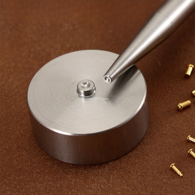 สแตนเลสสตีลเล็บติดตั้งชุด Hand - Rivet Setter Tool บทวิจารณ์และราคา
