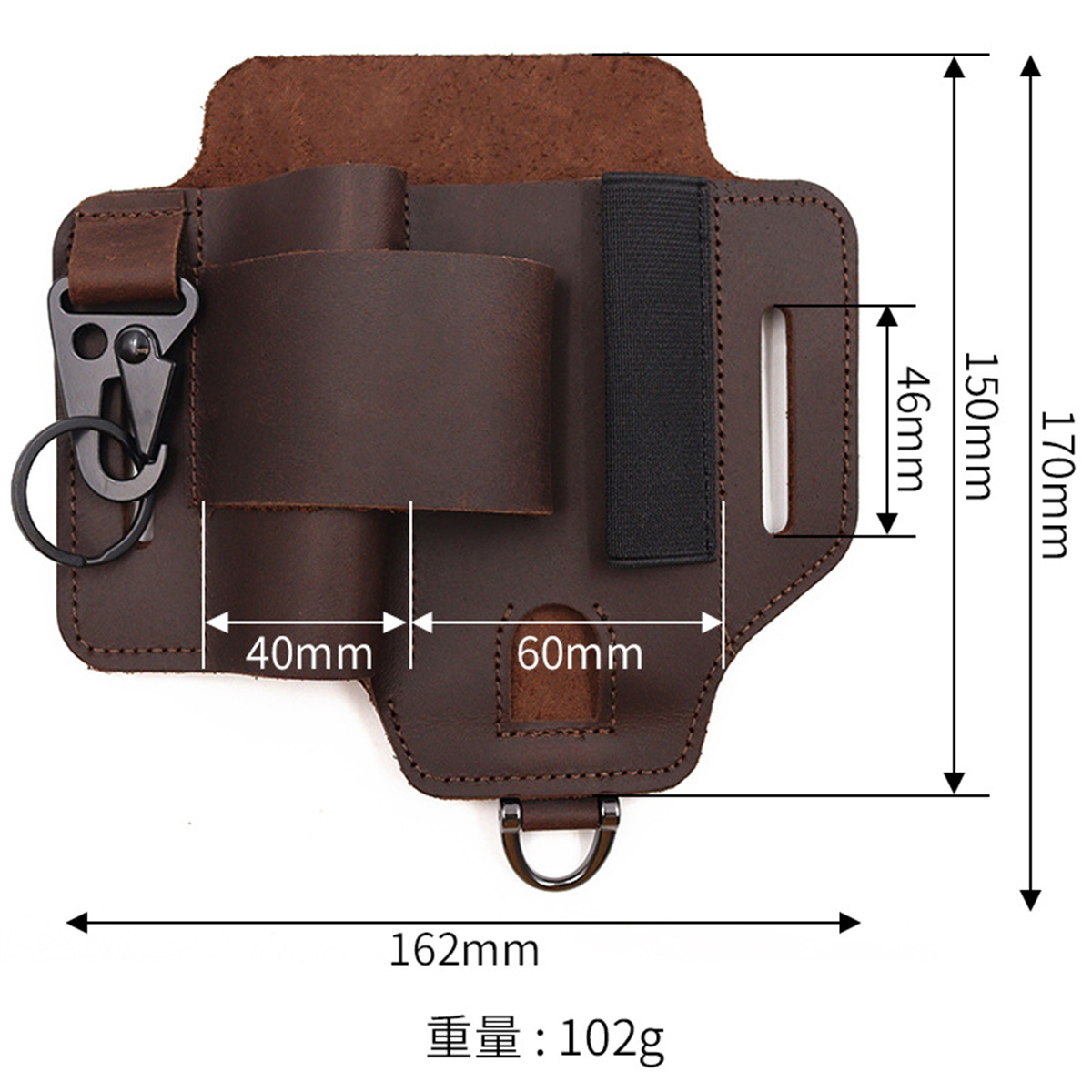 ซองใส่เครื่องมือยุทธวิธี EDC ส - Leather Workshop บทวิจารณ์และราคา