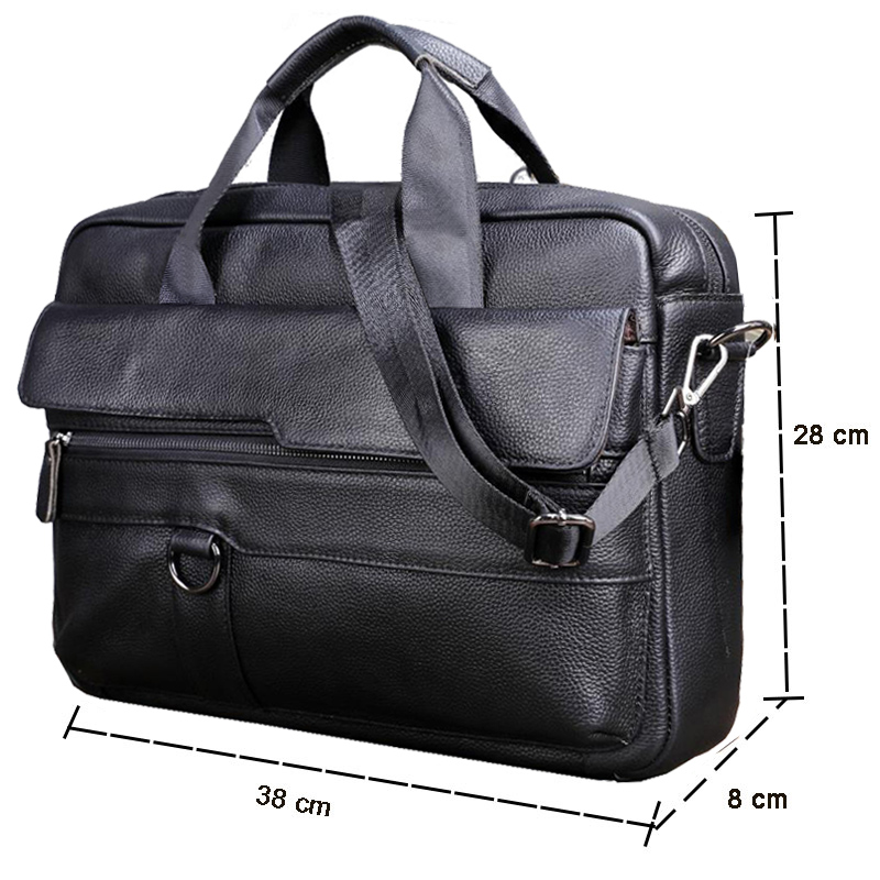 ชายหนังแท้กระเป๋าถือผู้ชายเดิน - Leatherwork Bag บทวิจารณ์และราคา