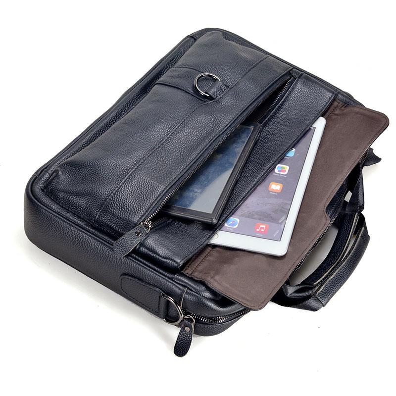 ชายหนังแท้กระเป๋าถือผู้ชายเดิน - Leatherwork Bag บทวิจารณ์และราคา