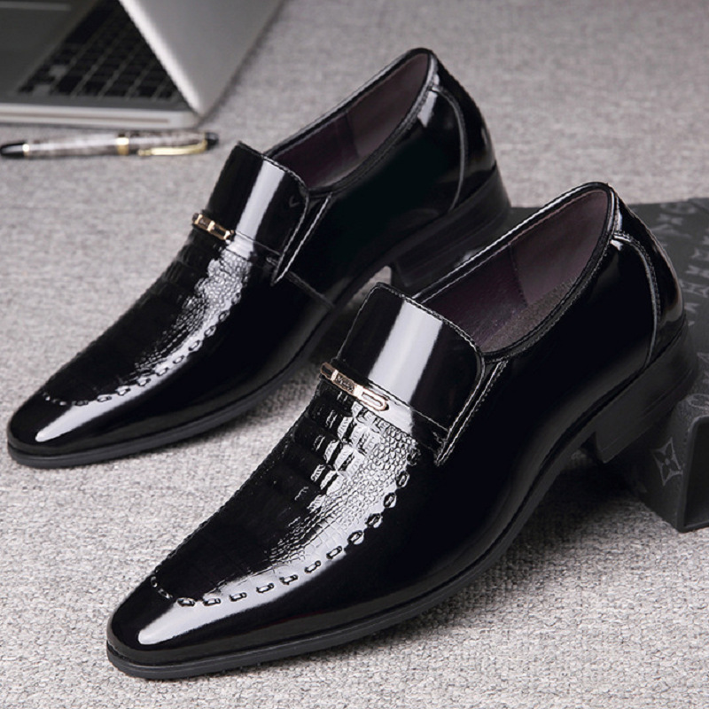 รองเท้าหนังผู้ชายสิทธิบัตรหนัง - Leather Work Oxfords บทวิจารณ์และราคา