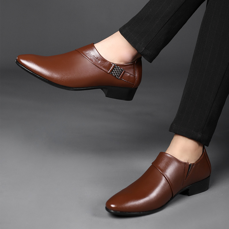 ผู้ชาย PU รองเท้าหนังอย่างเป็น - Leather Work Oxfords บทวิจารณ์และราคา