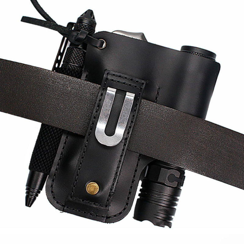 ซองใส่ไฟฉายหนัง EDC อเนกประสงค - Leather Workshop บทวิจารณ์และราคา