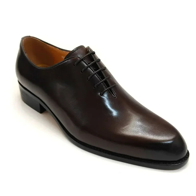 รองเท้าหนังผู้ชายสำหรับใส่ทำงา - Leather Work Oxfords บทวิจารณ์และราคา