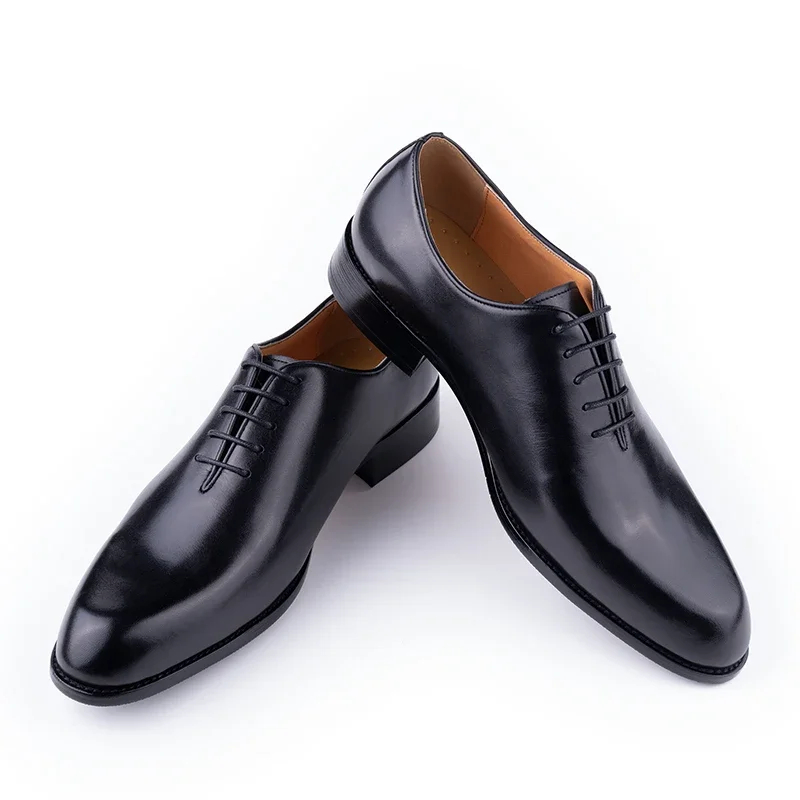 รองเท้าหนังผู้ชายสำหรับใส่ทำงา - Leather Work Oxfords บทวิจารณ์และราคา