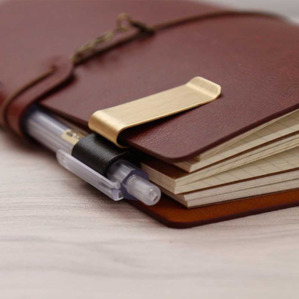 ที่หนีบปากกาหนังแท้ทำมือ ทองเห - Leather Work Folder บทวิจารณ์และราคา