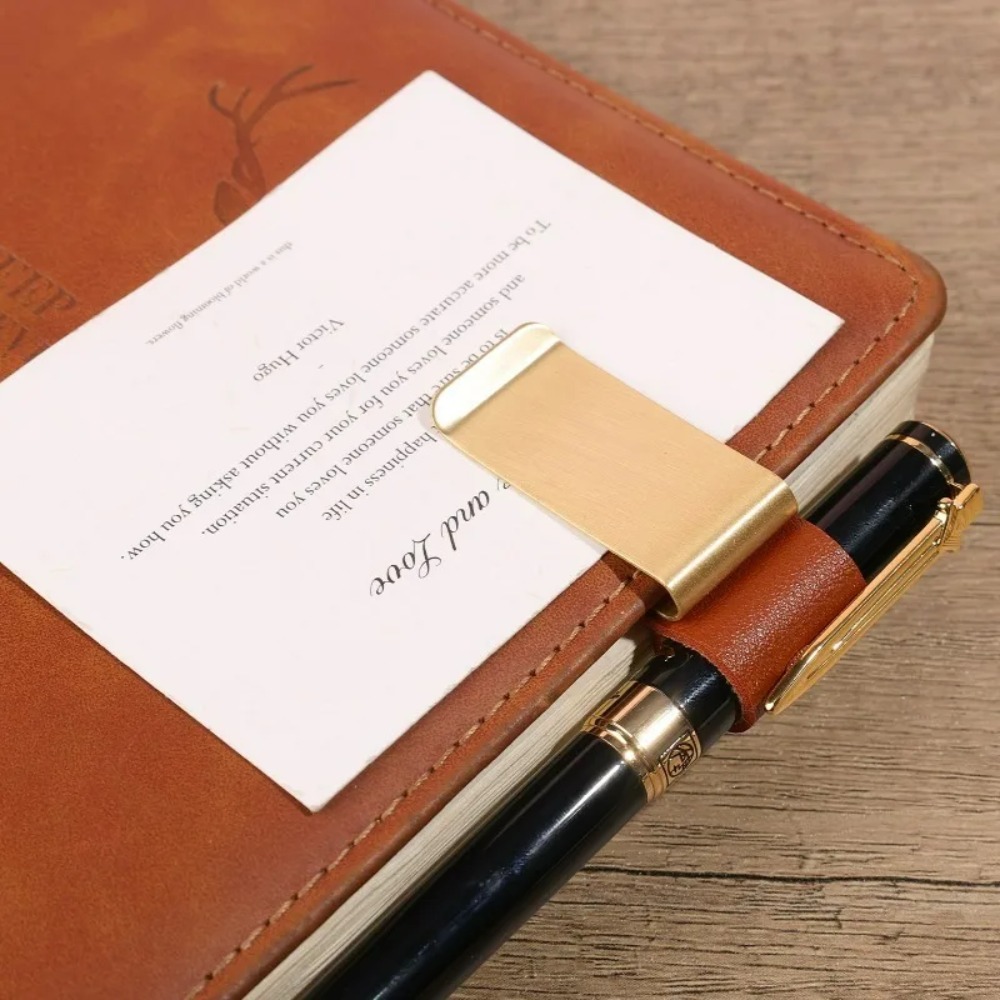 ที่หนีบปากกาหนังแท้ทำมือ ทองเห - Leather Work Folder บทวิจารณ์และราคา