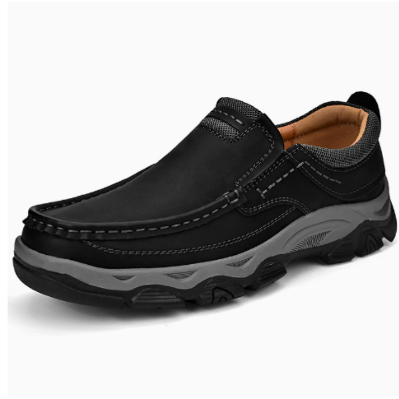รองเท้าโลฟเฟอร์ผู้ชายแบบสวม รอ - Leather Work Oxfords บทวิจารณ์และราคา