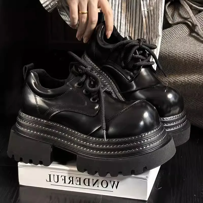 ผู้หญิงRetro Loafers 2025 ฤดูใ - Leather Work Oxfords บทวิจารณ์และราคา