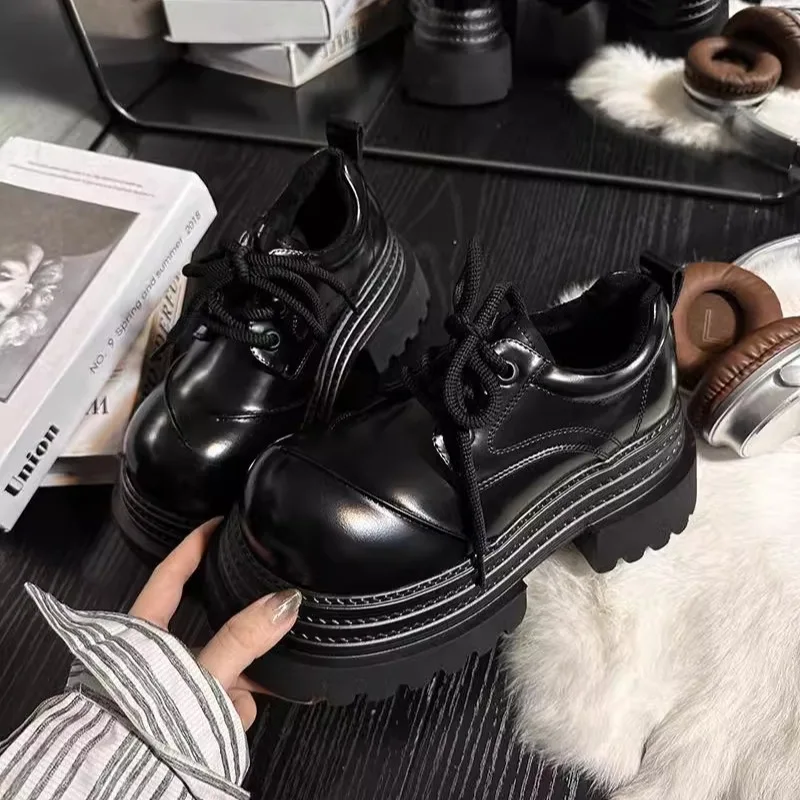 ผู้หญิงRetro Loafers 2025 ฤดูใ - Leather Work Oxfords บทวิจารณ์และราคา