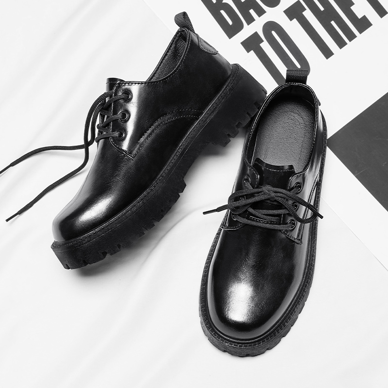 รองเท้าหนังลำลองสำหรับผู้ชาย ร - Leather Work Oxfords บทวิจารณ์และราคา