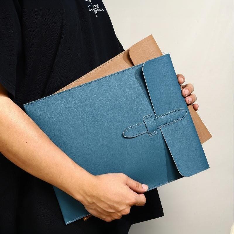 แฟ้มเอกสารหนังหนาทนต่อรอยขีดข่ - Leather Work Folder บทวิจารณ์และราคา
