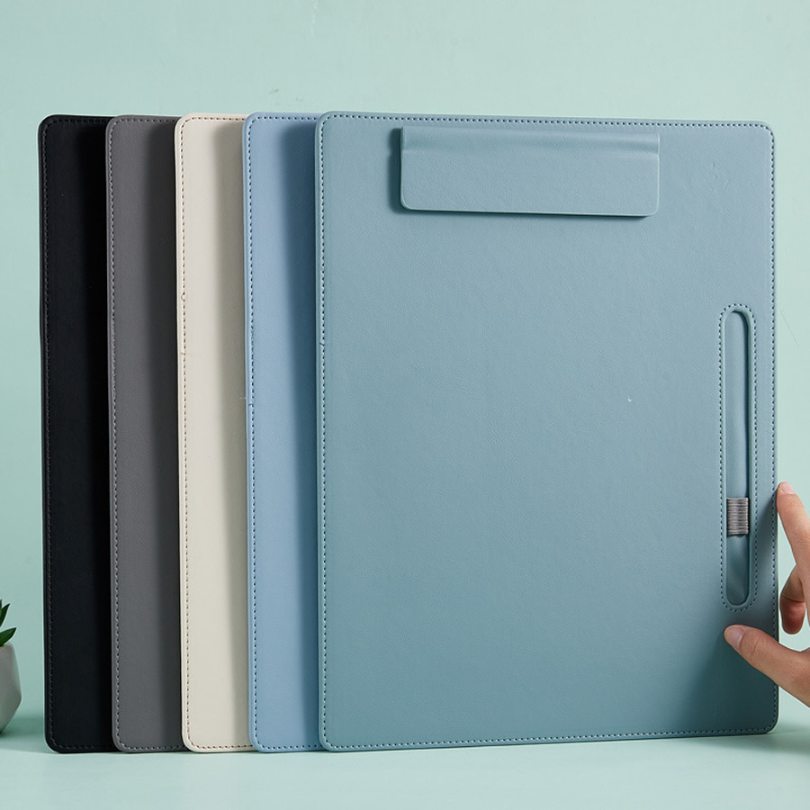 คลิปเขียนหนัง A4, แฟ้มธุรกิจ,  - Leather Work Folder บทวิจารณ์และราคา