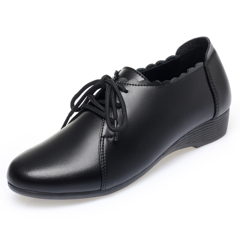 รองเท้าอ็อกซ์ฟอร์ดผู้หญิงไซส์ใ - Leather Work Oxfords บทวิจารณ์และราคา