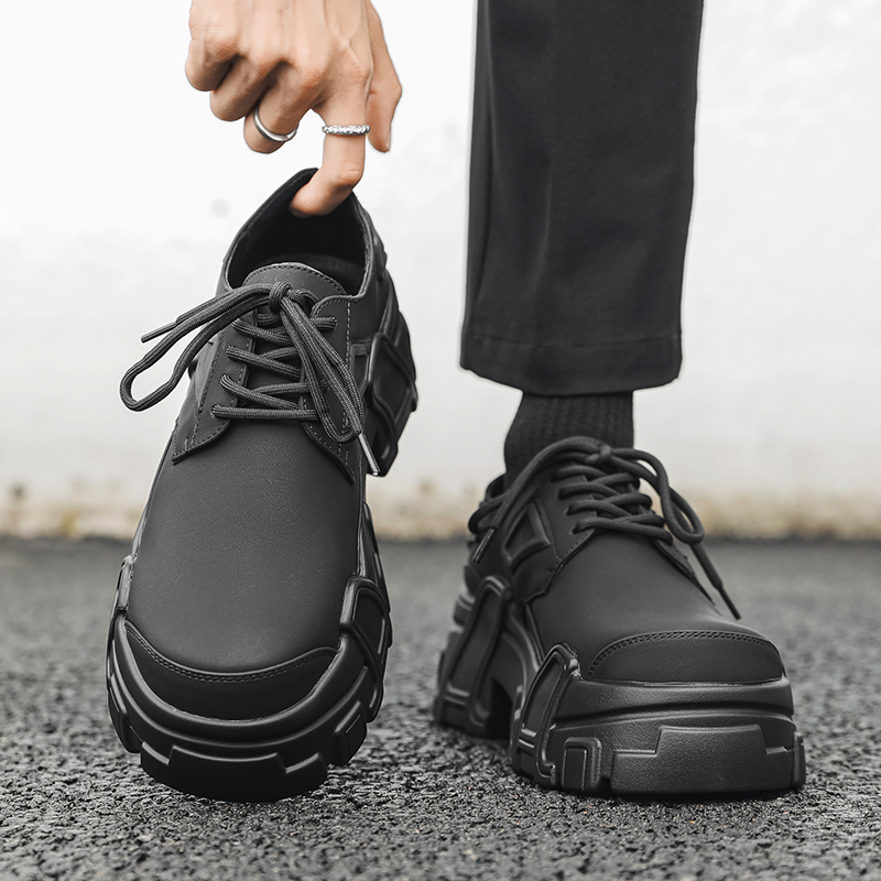 รองเท้าหนังรองเท้าชุดเดรสทางกา - Leather Work Oxfords บทวิจารณ์และราคา