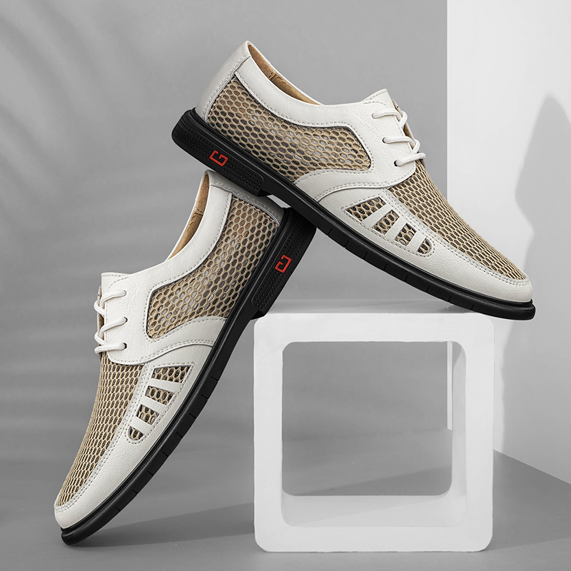 ฤดูร้อนใหม่ธุรกิจผู้ชายรองเท้า - Leather Work Oxfords บทวิจารณ์และราคา