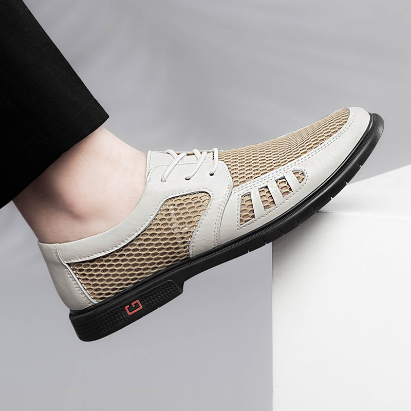 ฤดูร้อนใหม่ธุรกิจผู้ชายรองเท้า - Leather Work Oxfords บทวิจารณ์และราคา