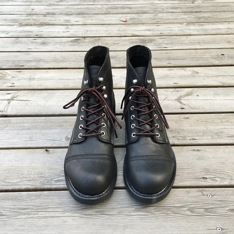 รองเท้าผู้ชายใหม่รองเท้าแบรนด์ - Leather Workshop บทวิจารณ์และราคา