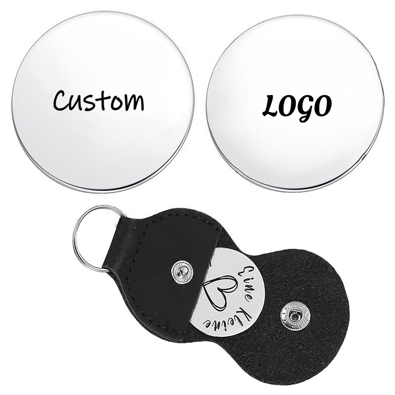 โลโก้ที่กําหนดเองพวงกุญแจเปล่า - Leatherwork Keychain บทวิจารณ์และราคา