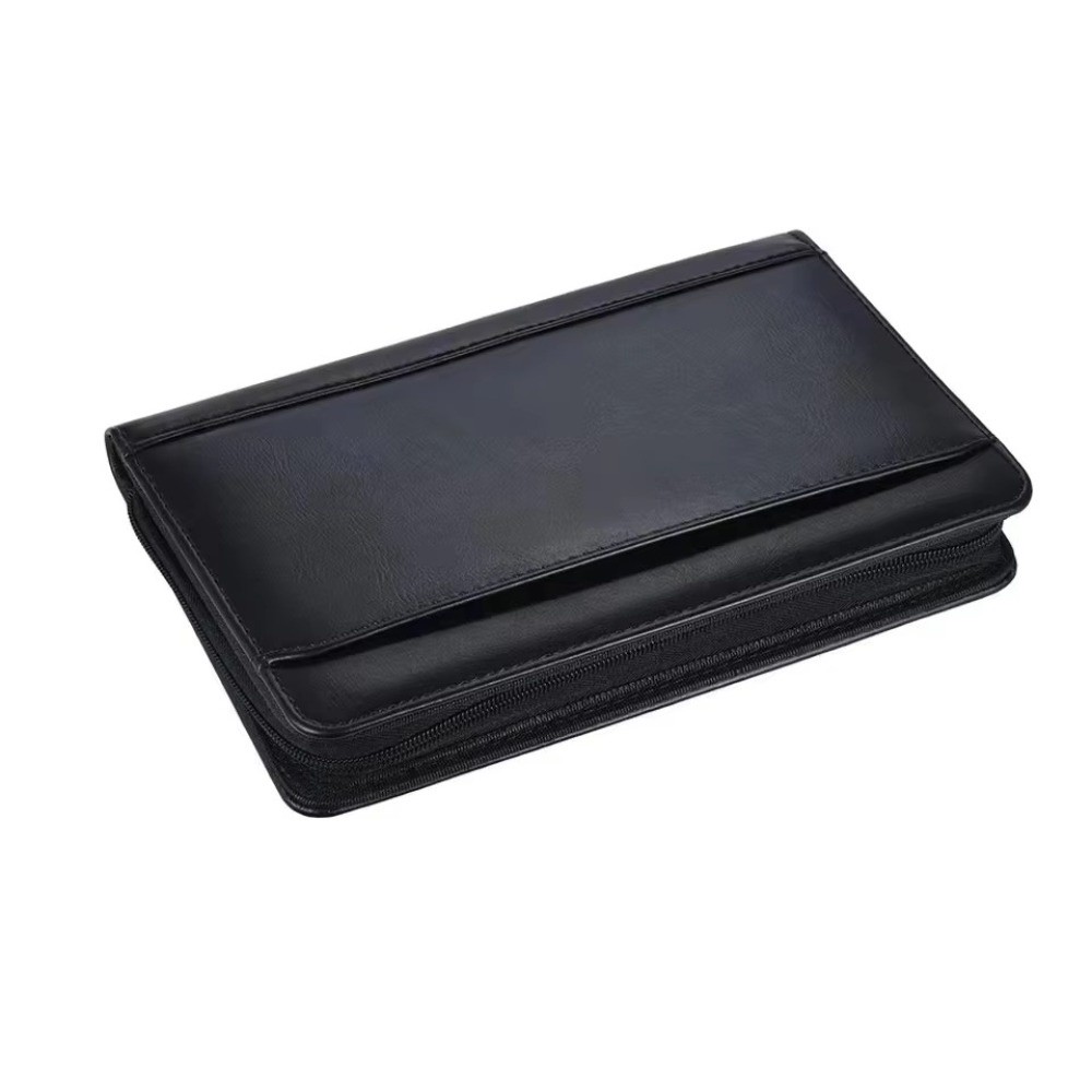 แฟ้มเอกสารธุรกิจแบบพกพา A5 หนั - Leather Work Folder บทวิจารณ์และราคา