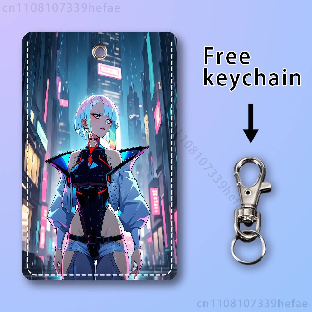พวงกุญแจลูซี่ ซี-ไซเบอร์พังก์  - Leatherwork Keychain บทวิจารณ์และราคา