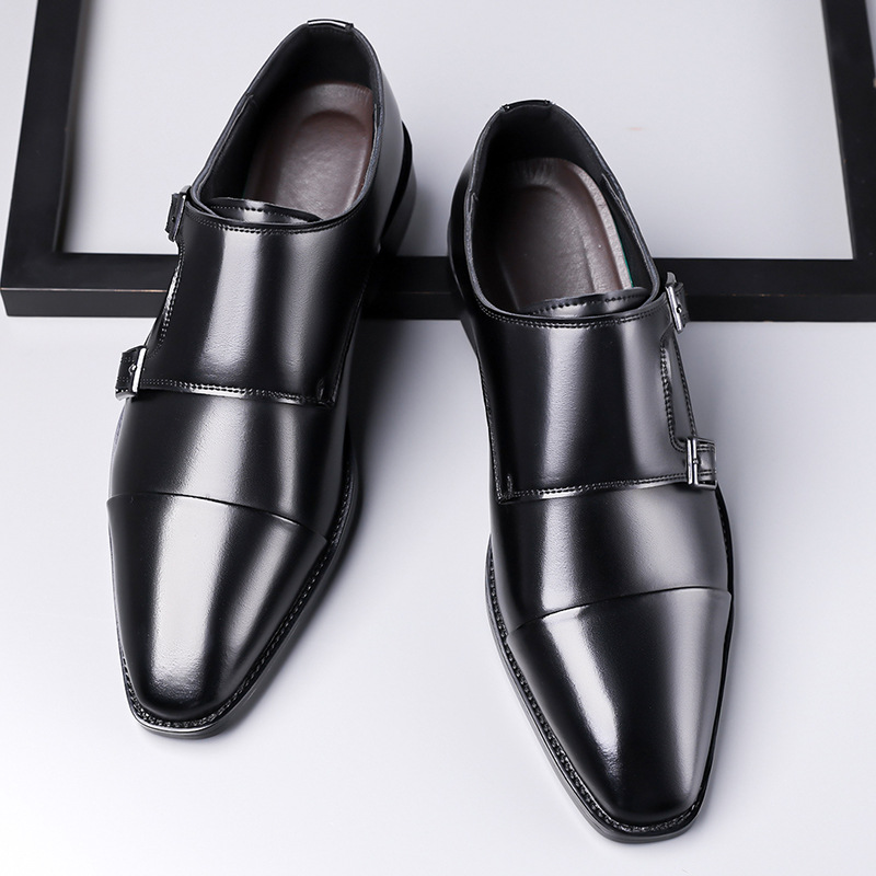 รองเท้าหนังผู้ชายแบบทางการ สไต - Leather Work Oxfords บทวิจารณ์และราคา