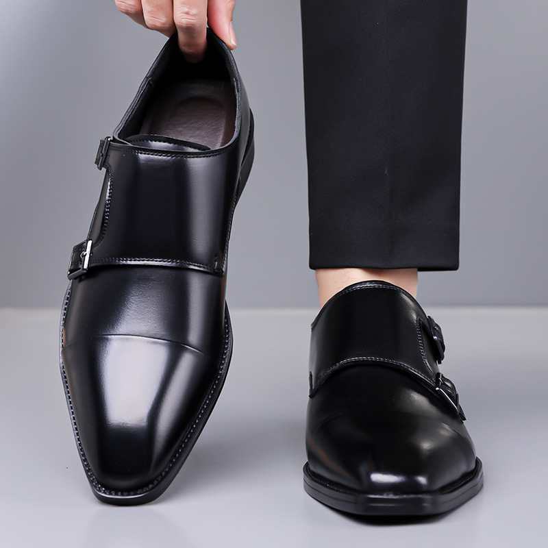 รองเท้าหนังผู้ชายแบบทางการ สไต - Leather Work Oxfords บทวิจารณ์และราคา