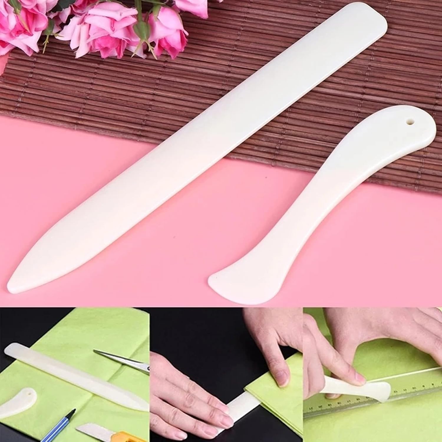 เครื่องมือพับหนังแบบมืออาชีพ   - Leather Work Folder บทวิจารณ์และราคา